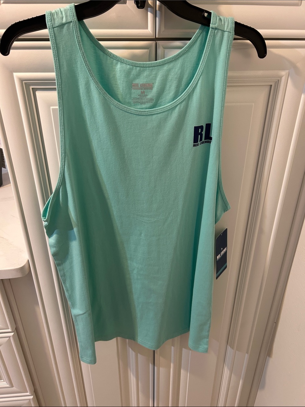 Reel Legends Mint Green RL Logo Tank Top